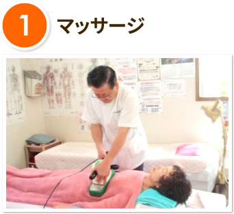 1.マッサージ